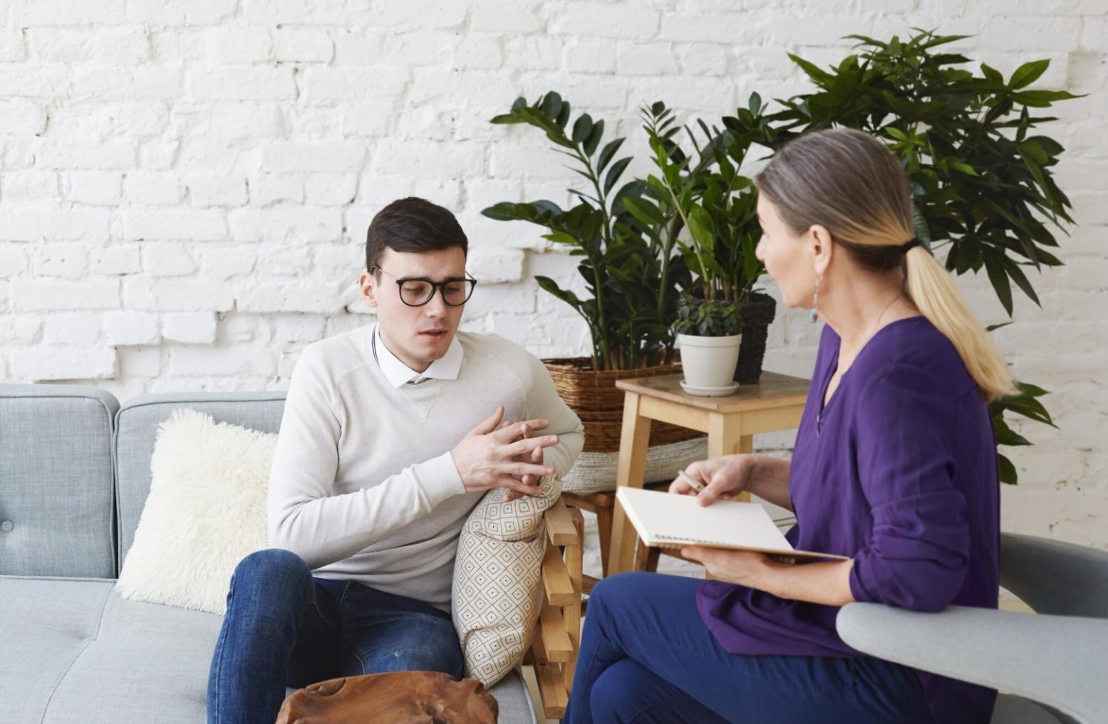 Person using assistive technology to access online education content